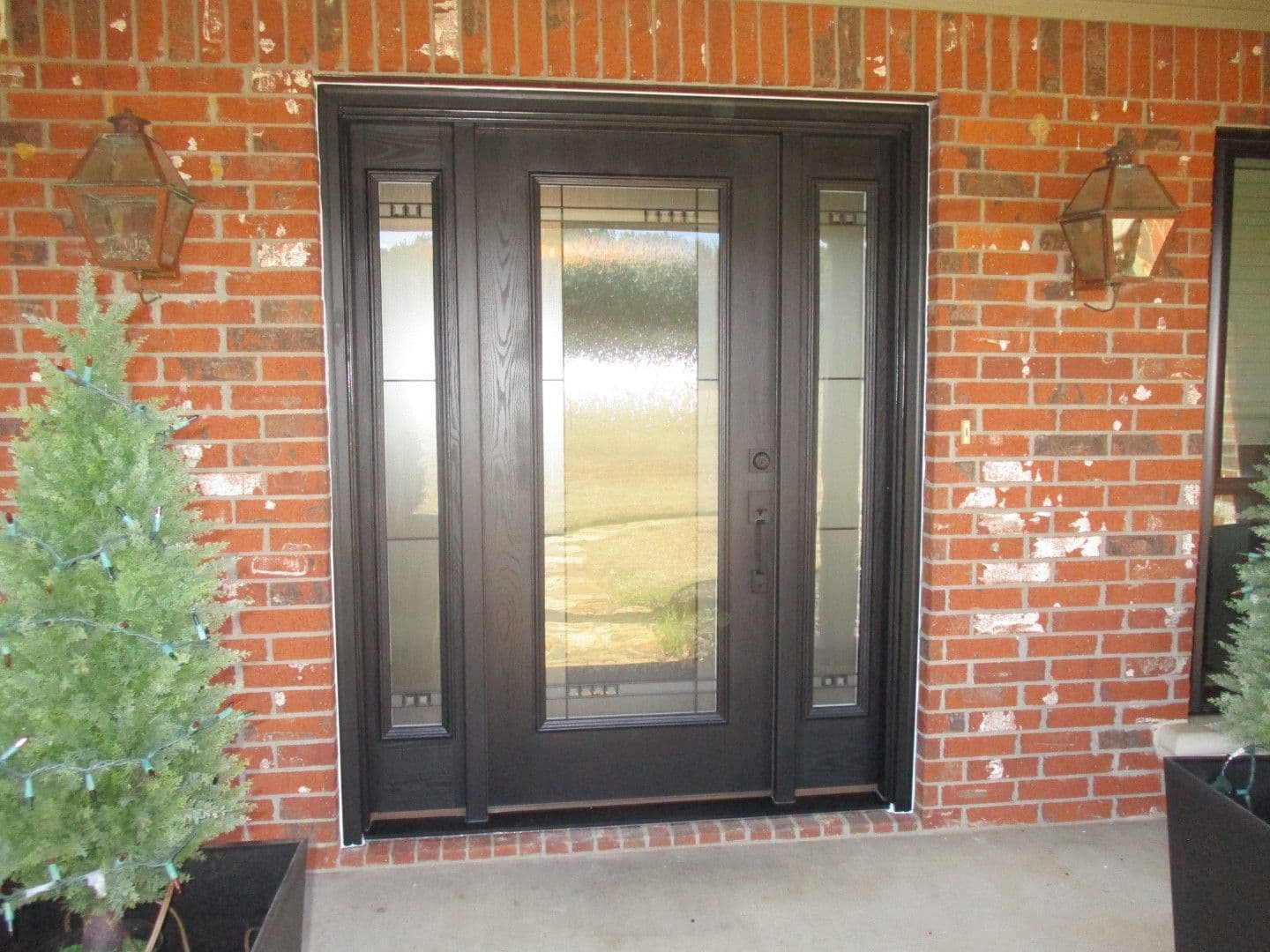 Black Entry Door